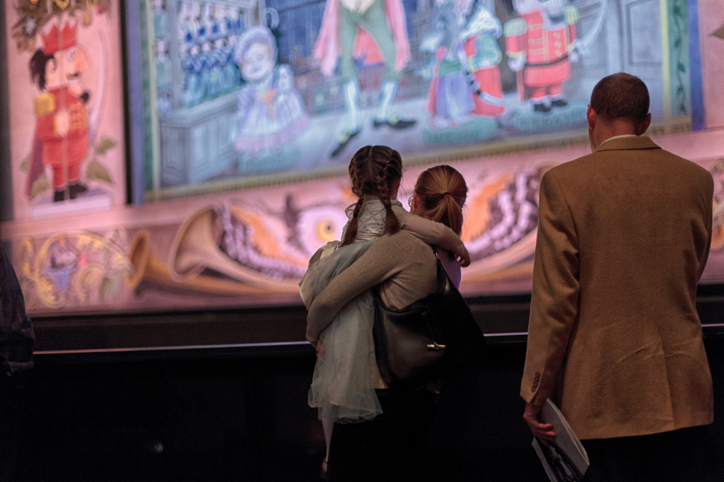 Looking Into The Orchestra Pit At The Pacific Northwest Ballet Of The Nutcracker by seattle