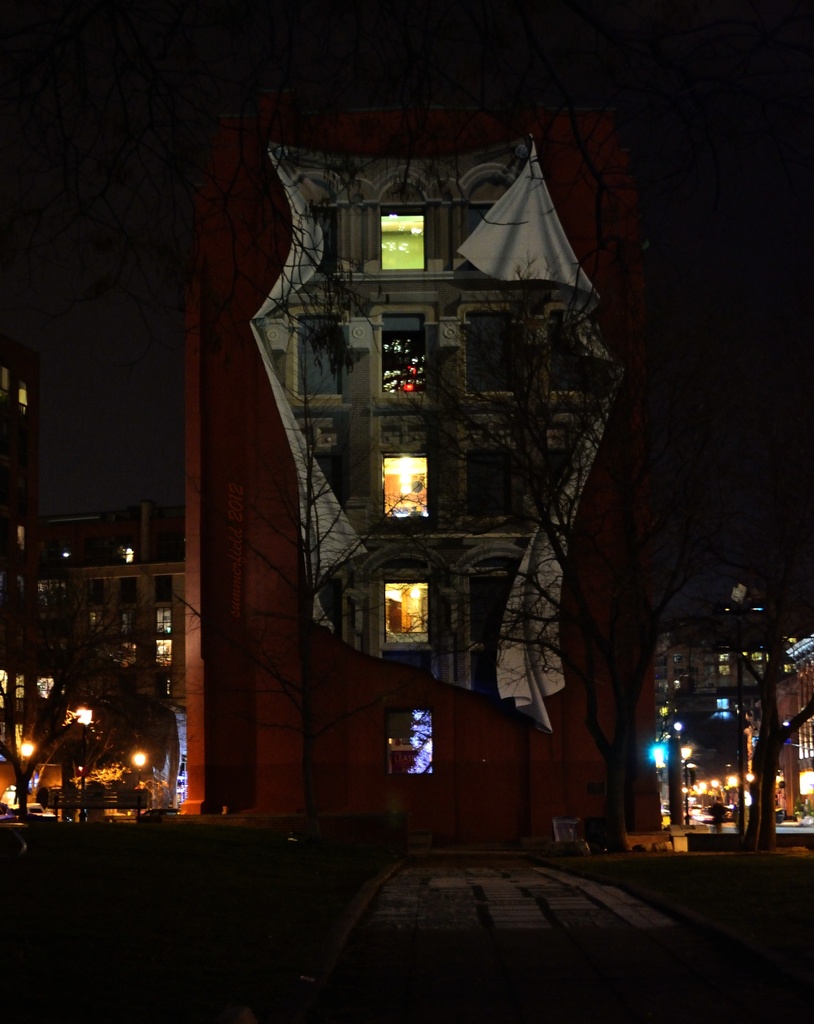 the flatiron mural by summerfield