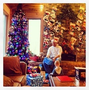 16th Dec 2012 - Chris plays Santa