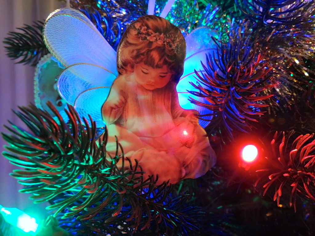 A little angel in my tree by dianezelia
