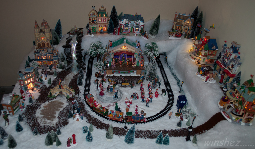 overview Christmas village 2012 by winshez
