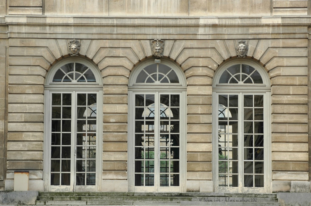 Classic architecture in Le Marais by parisouailleurs