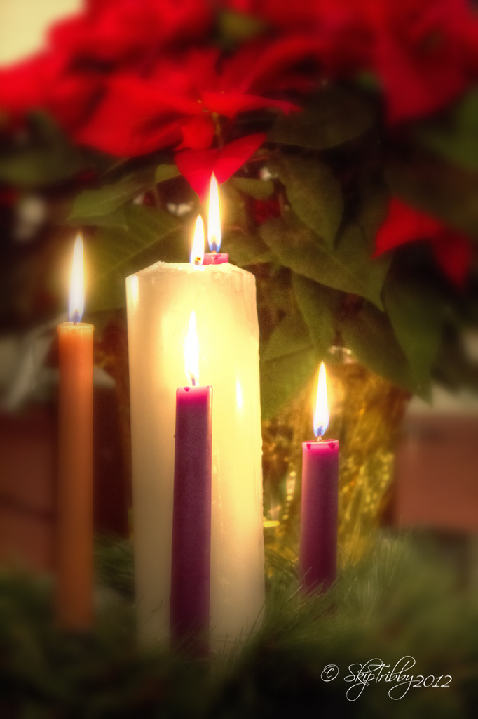 Advent Candles by skipt07