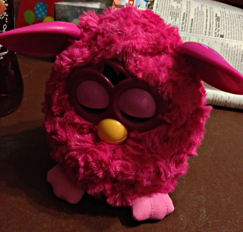 Furby - my new companion  by bizziebeeme