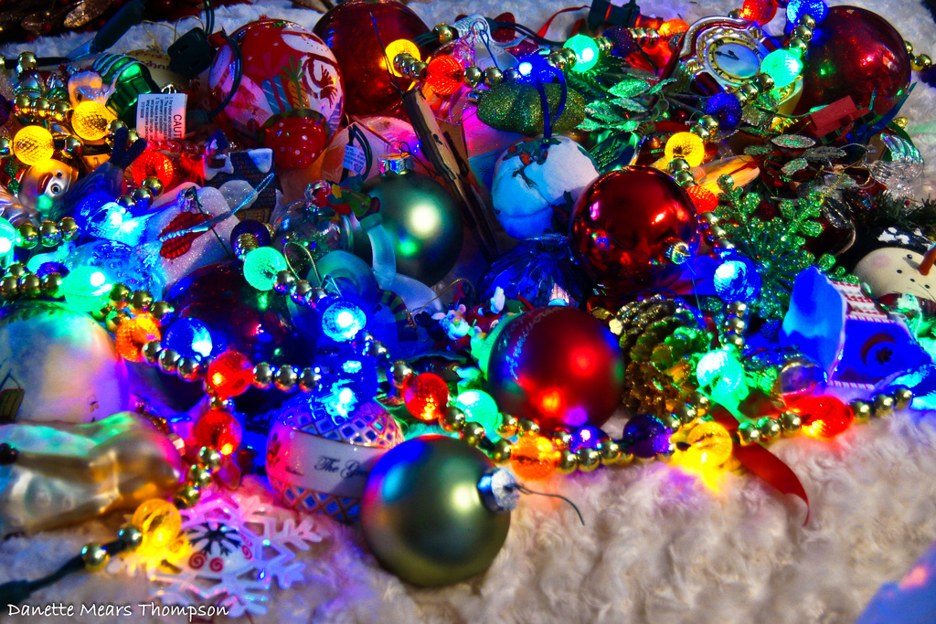 Mess of ornaments by danette