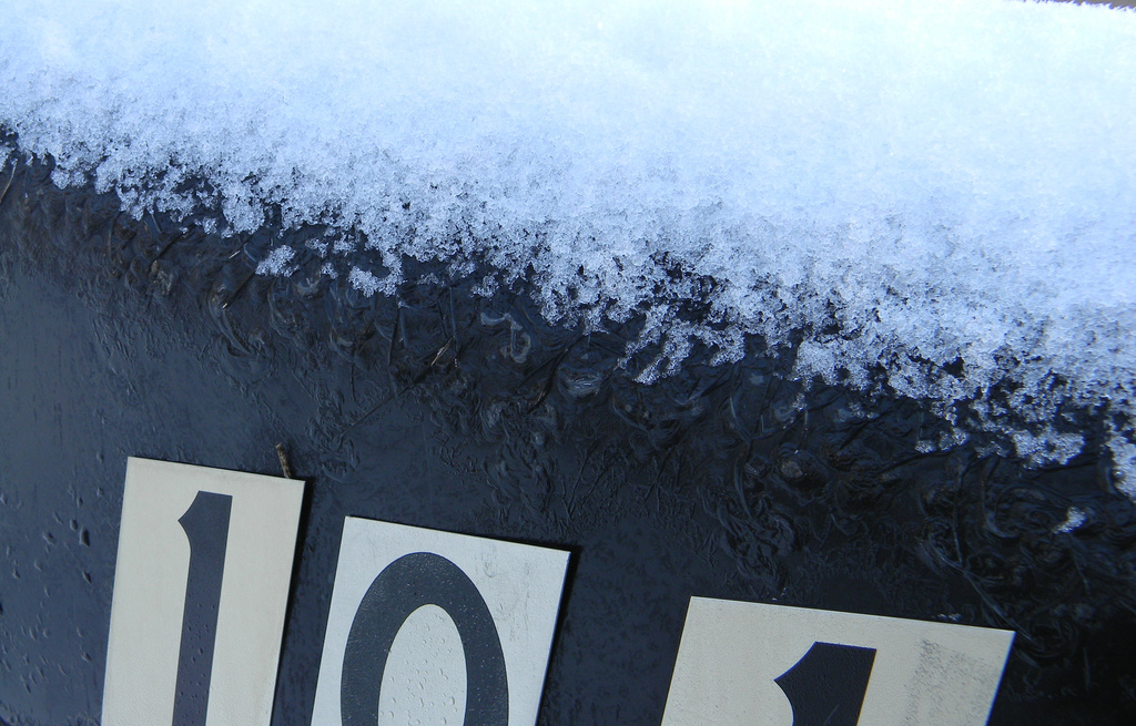 Snow on Mailbox 2.20.12 by sfeldphotos
