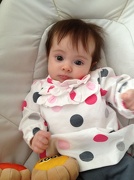 27th Dec 2012 - Adalyn is getting her professional 3 month photos taken today 