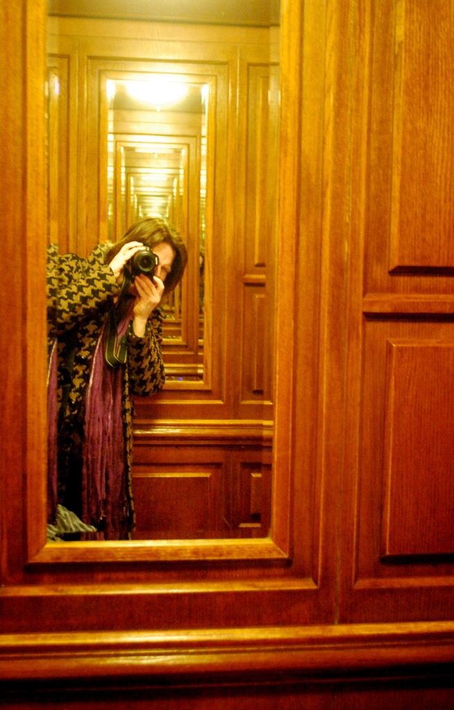 Elevator Reflection by kareenking