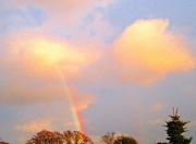 30th Dec 2012 - rainbow at sunset