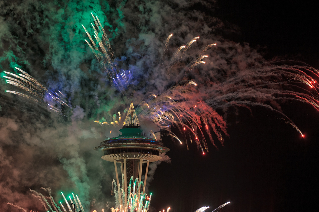 Happy New Year From Seattle by seattle