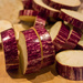 Stripy aubergine slices by manek43509