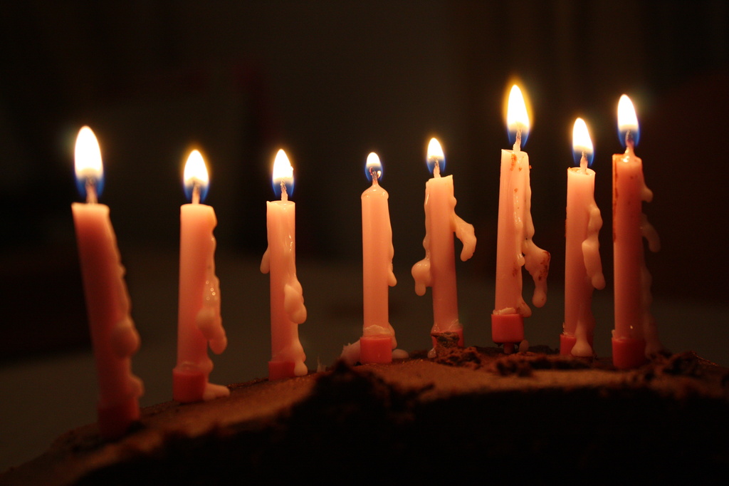 Eight candles! by nicolaeastwood