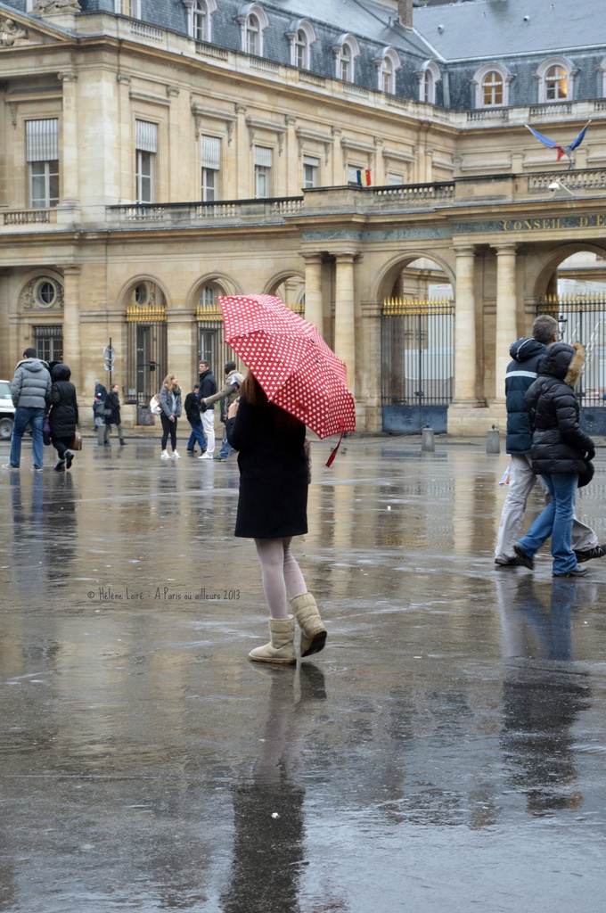 Hearts umbrella by parisouailleurs