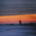 Snowy Silo, Shadowy Sunset by kareenking
