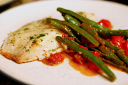 4th Jan 2013 - Tilapia with Green Beans and Tomatoes