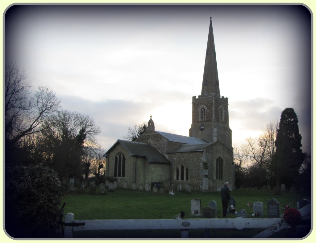 Church at Eltisley by busylady