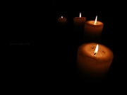 6th Jan 2013 - Reflections of a candle.