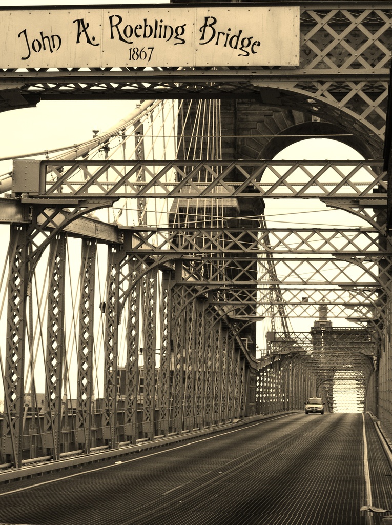 Roebling Bridge by alophoto