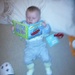 #11 Caleb reading first book by denidouble