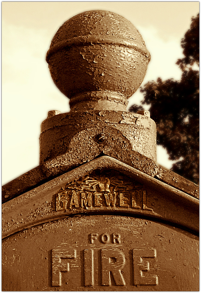 Antique Gamewell Fire Box Detail  (circa 1890) by glimpses