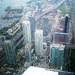  View of Toronto from observation deck of CN Tower by bruni