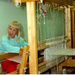My daughter at the loom (in 1991) by annelis