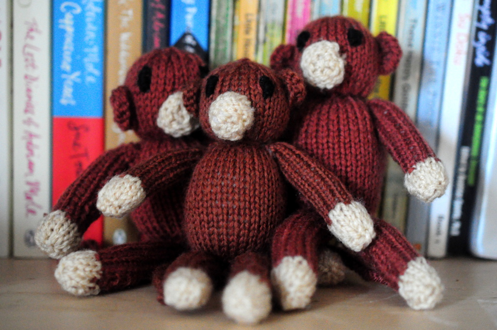Monkeys and Books. by naomi