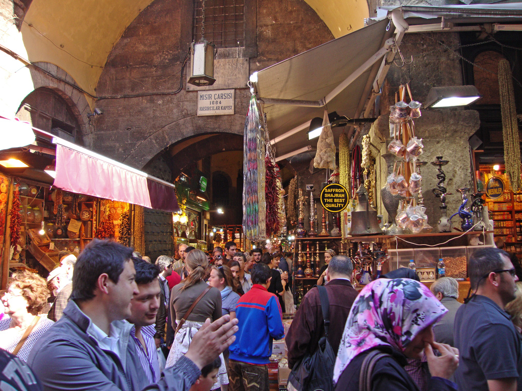 Egyptian Bazaar in Istanbul by annelis