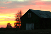 17th Jan 2013 - Day 365 - Quilt Barn at Sunset 