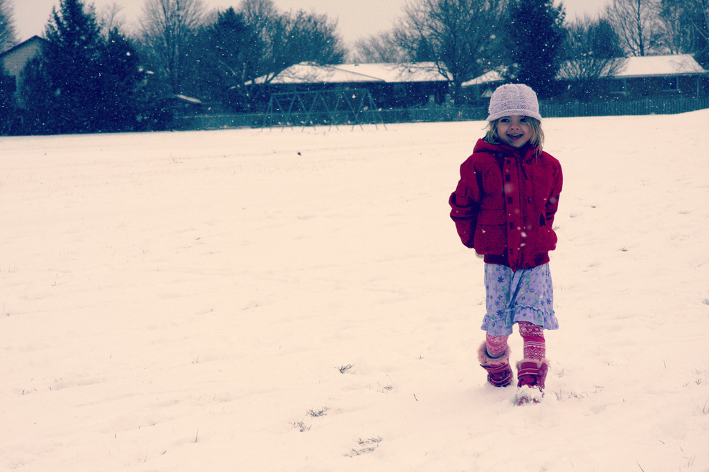snowy walk by edie