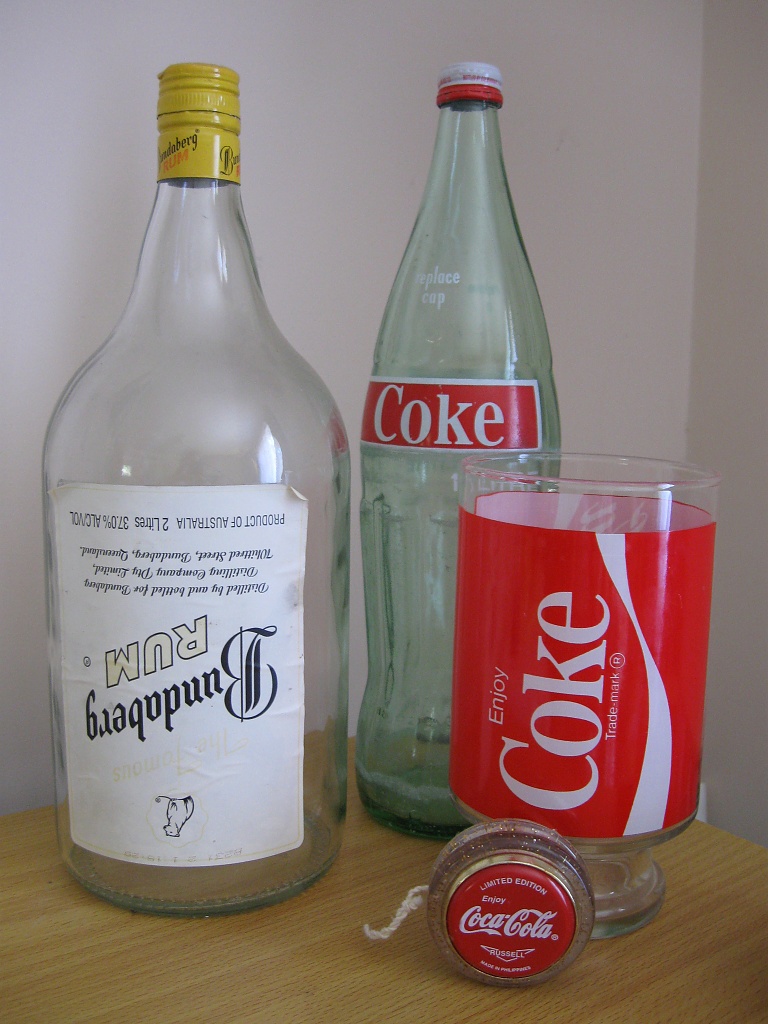Old Coke Bottles by mozette