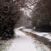 Snowy path by mattjcuk