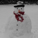 Meet Mr frosty the snowman. by snowy