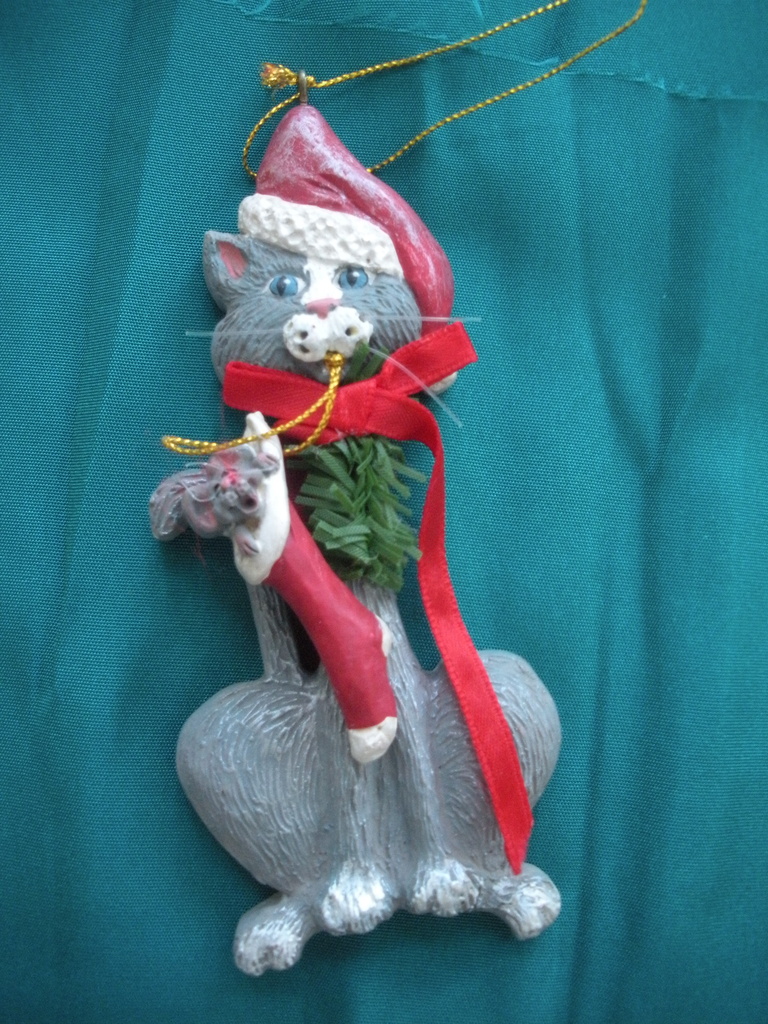 Christmas kitty by klh