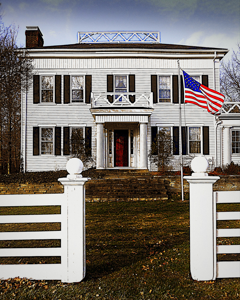 Greek Revival House by yentlski