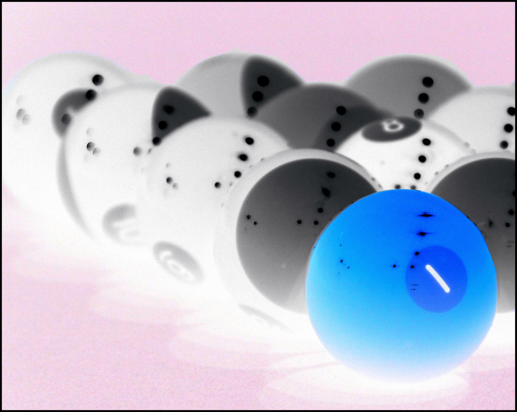 Pool balls abstract by tara11