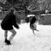 Just for fun: Play with the snow by parisouailleurs