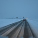 Snowy road at 8.15 AM by parisouailleurs