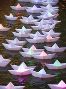 16th Jan 2013 - Light Boats - Canary Wharf