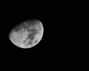 22nd Jan 2013 - The Moon and Jupiter