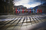23rd Jan 2013 - Day 023 - Davos flags