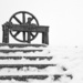 Cogwheel thingy in the snow by dulciknit