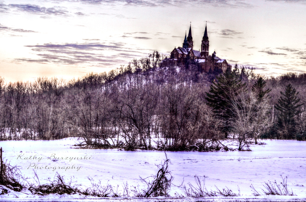 Holy Hill in Winter - Looks better viewed large by myhrhelper