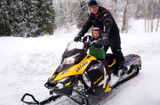 27th Jan 2013 - Snowmobile rides