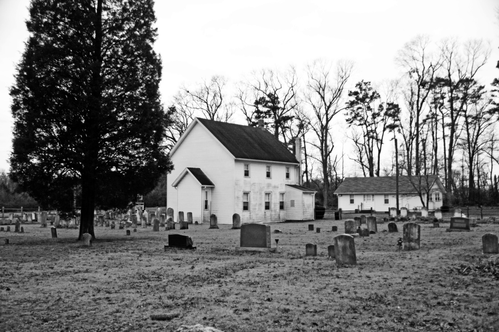 Friendship Church and Cemetery  II by hjbenson