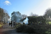 30th Jan 2013 - Bright sun, blue sky - just right for a bit of slash and burn!