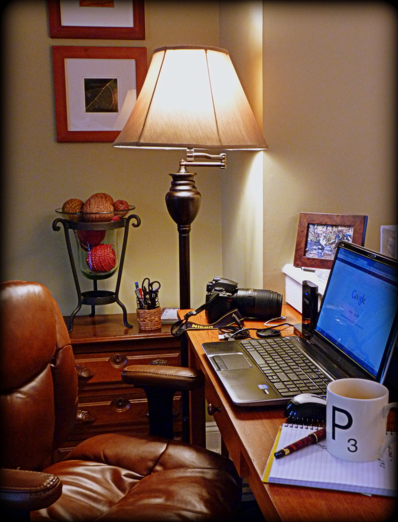 My Little Work Space by peggysirk