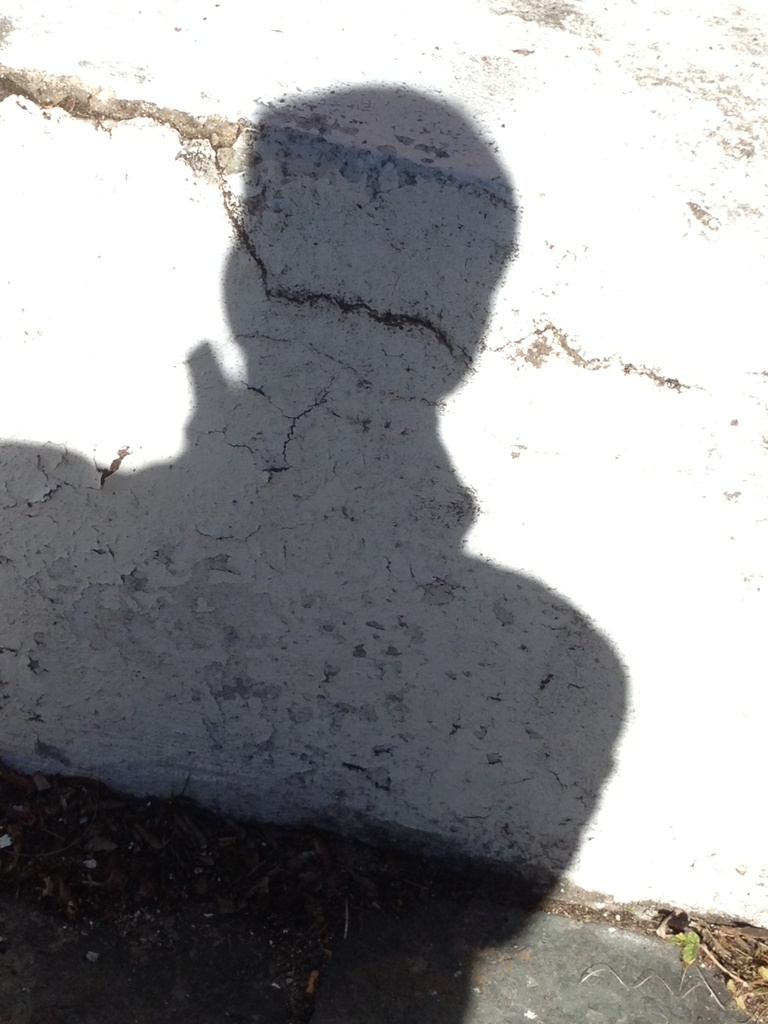 Self portrait on shadow by congaree