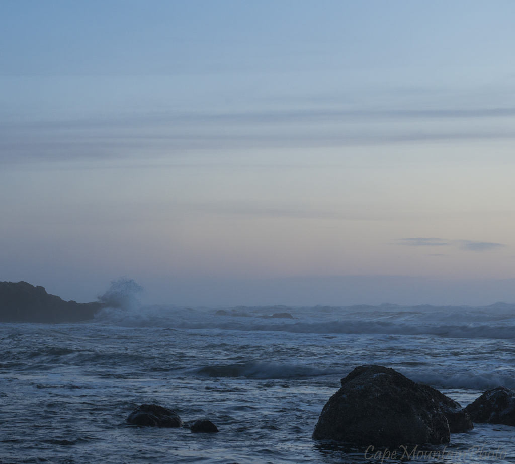 Sunset Wave Action by jgpittenger