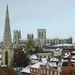York City Centre from Clifford’s Tower by if1